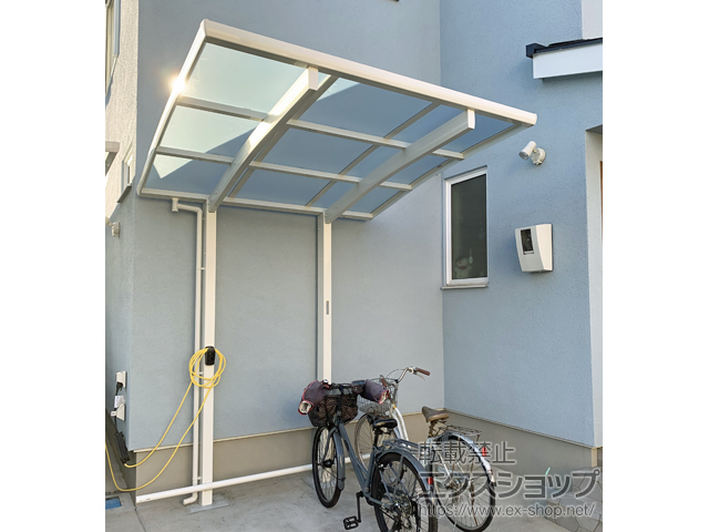 東京都国立市ののサイクルポート・駐輪場 レイナポートグランミニ 積雪〜20cm対応 施工例