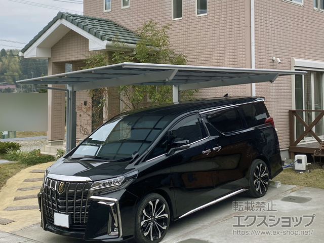 鹿児島県鹿児島市ののカーポート ソリッドポート 積雪〜20cm対応 施工例