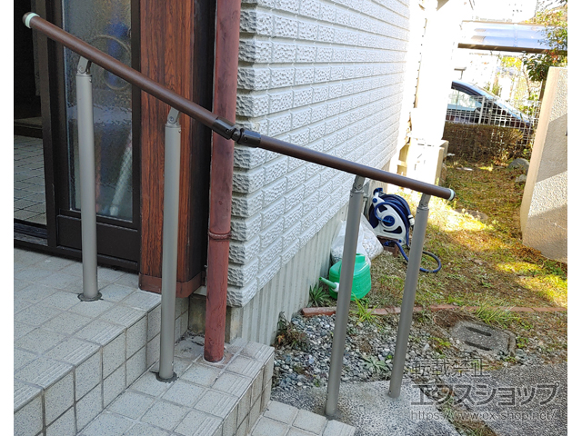 兵庫県神戸市のの手すり パルトナーUDフェンス1型(手すり)自立タイプ 笠木のみタイプ 施工例