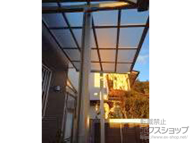 兵庫県神戸市ののテラス屋根 エフルージュグランZERO テラスタイプ 積雪〜20cm対応 施工例