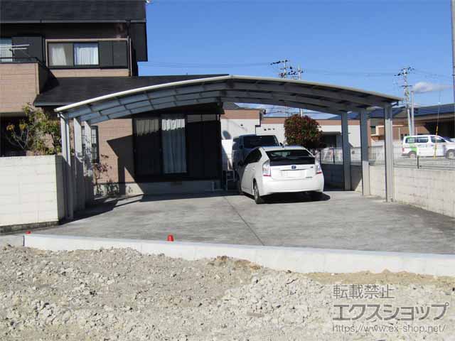 兵庫県加古郡播磨町ののカーポート レイナトリプルポートグラン　積雪〜20cm対応 施工例