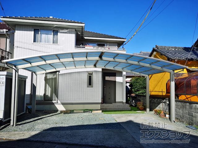 静岡県静岡市ののカーポート レイナトリプルポートグラン　積雪〜20cm対応 施工例