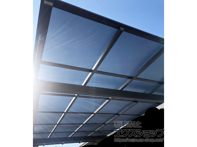 広島県竹原市ののカーポート ソリッドポート 積雪〜20cm対応 施工例