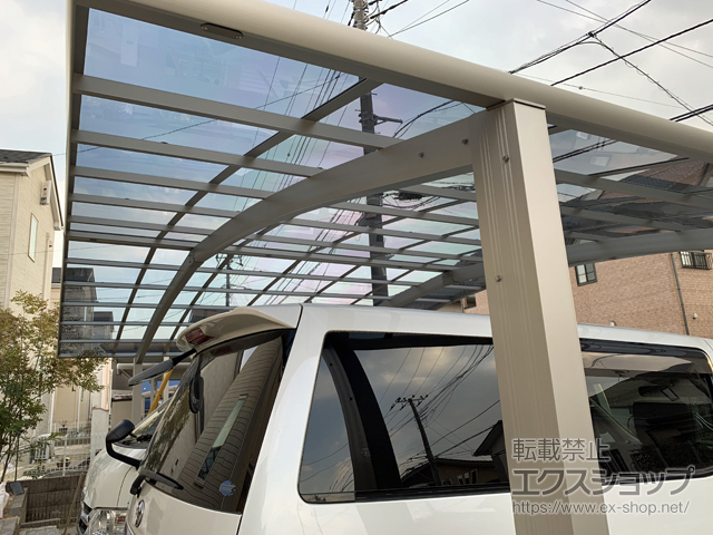 千葉県野田市ののカーポート レイナトリプルポートグラン　積雪〜20cm対応 施工例