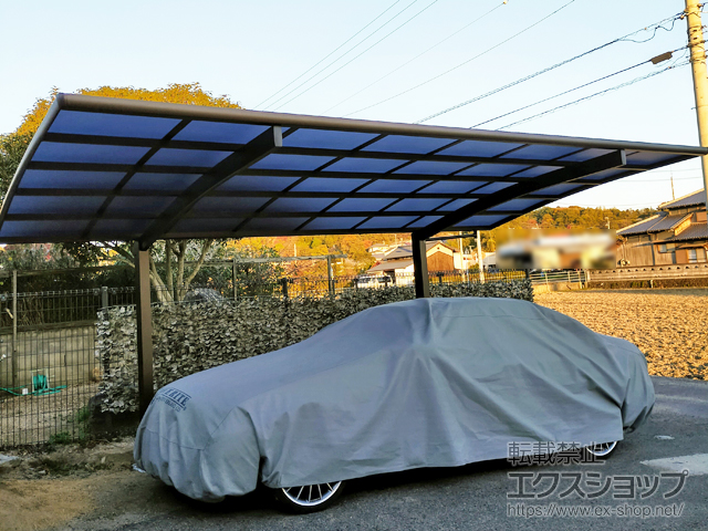 愛媛県今治市ののカーポート レイナポートグラン　積雪〜20cm対応 施工例