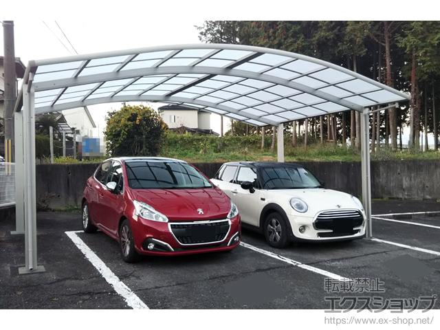 奈良県橿原市ののカーポート レイナツインポートグラン　積雪〜20cm対応 施工例