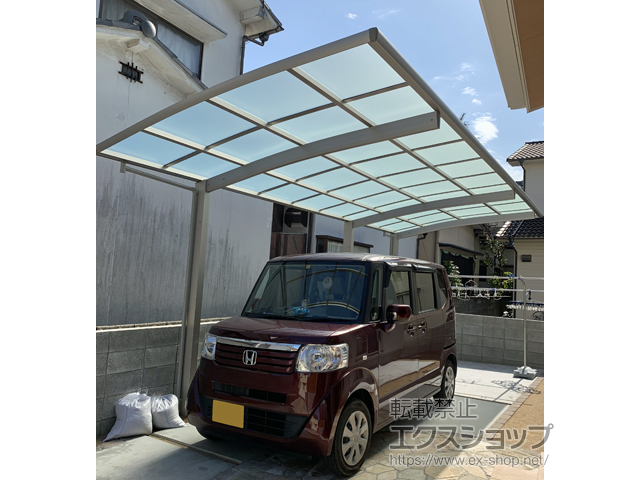 愛媛県松山市ののカーポート レイナポートグラン 延長　積雪〜20cm対応 施工例