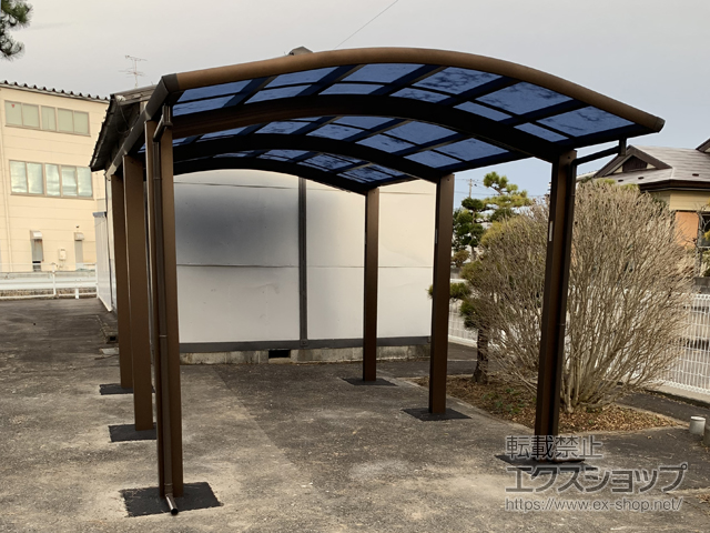 岩手県北上市ののカーポート レイナワンポートグラン50 積雪50cm対応 施工例