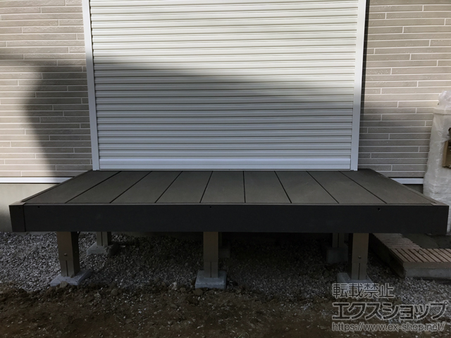 栃木県宇都宮市ののウッドデッキ リウッドデッキ 200 施工例