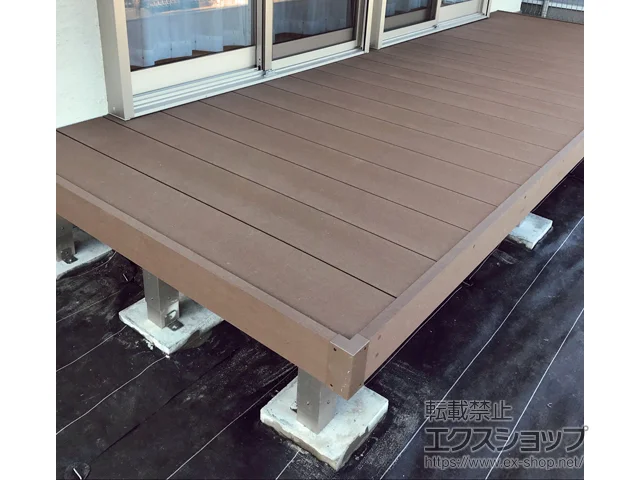 神奈川県横浜市のYKKAPのウッドデッキ リウッドデッキ 200 施工例