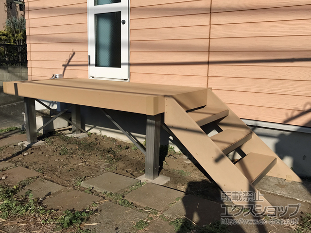 東京都杉並区ののウッドデッキ リウッドデッキ 200 施工例