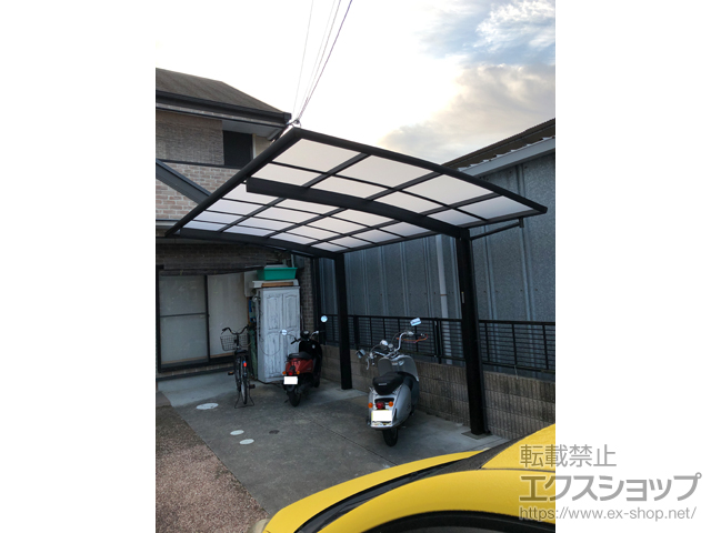 京都府京都市ののカーポート プレシオスポート 積雪〜20cm対応 施工例