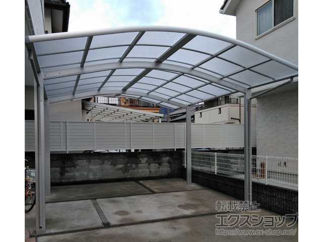 広島県広島市ののカーポート レイナツインポートグラン　積雪〜20cm対応 施工例