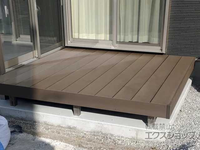 群馬県太田市のLIXIL(リクシル)ウッドデッキ施工例(レスト