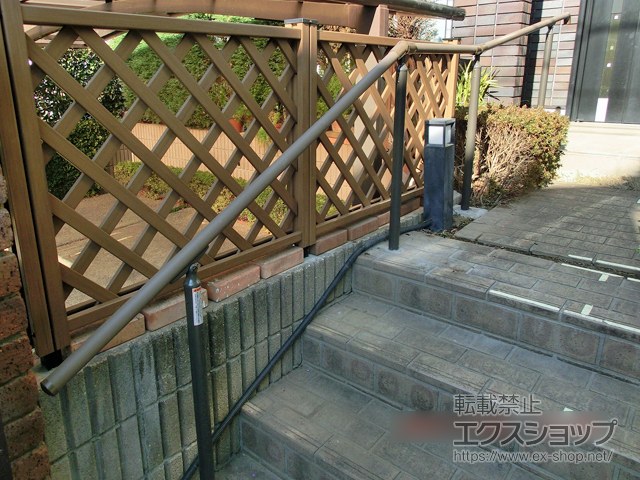 神奈川県川崎市のの手すり グリップライン 歩行補助手すり トップブーム1段仕様 施工例