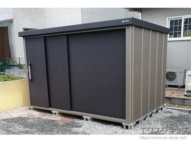 山口県山口市のの物置・屋外倉庫 エスケーエイト SK8-180 一般型 3000×2000×1940 SK8-180-GK 施工例