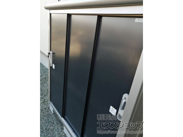 神奈川県横浜市のの物置・屋外倉庫 エスモ 一般型 1350×520×1501 ESE-1305E-SM 施工例