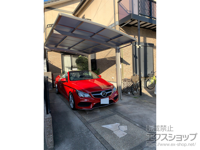 愛知県名古屋市ののカーポート プレシオスポート 積雪〜20cm対応 施工例