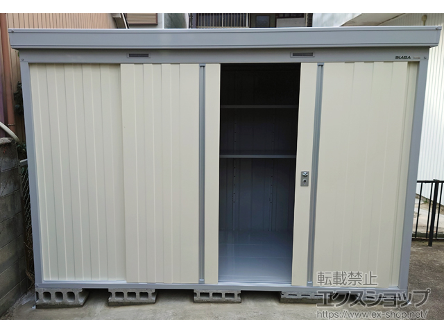 愛知県名古屋市のの物置・屋外倉庫 ネクスタ 一般型 3050×1370×2075（NXN-45S） NXN-45S-FW 施工例