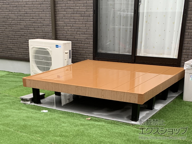 高知県香南市ののウッドデッキ リウッドデッキ 200 施工例