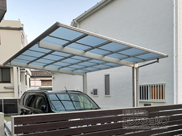 福岡県福岡市ののカーポート エフルージュグラン 積雪〜20cm対応 施工例