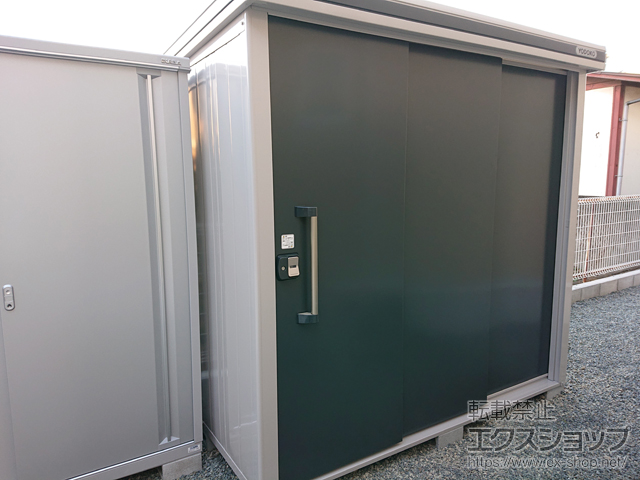 兵庫県加古川市のの物置・屋外倉庫 エルモ 一般型 2220×1170×2121（LMD-2211） LMD-2211-SM 施工例