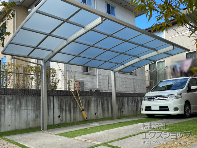 広島県呉市ののカーポート レイナポートグラン　積雪〜20cm対応 施工例