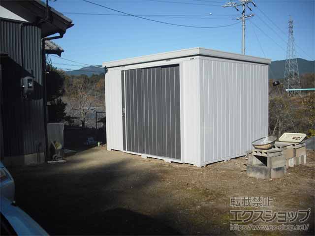 愛知県新城市のの物置・屋外倉庫 ネクスタ 一般型  3470×2630×2375（NXN-92H） NXN-92H-PG 施工例