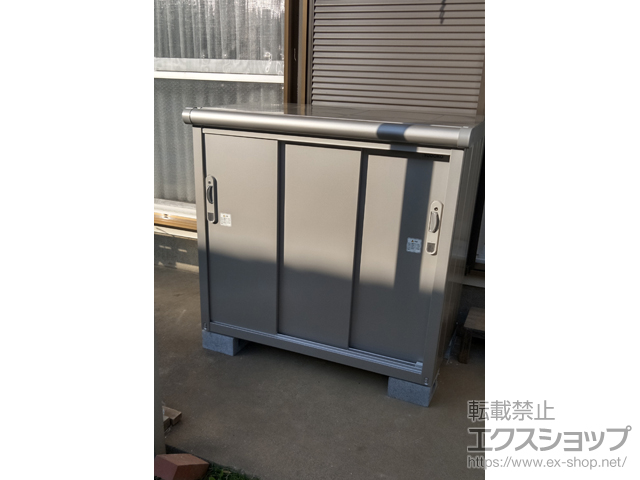 神奈川県横浜市のの物置・屋外倉庫 エスモ 一般型 1200×650×1101 ESE-1206Y-SS 施工例