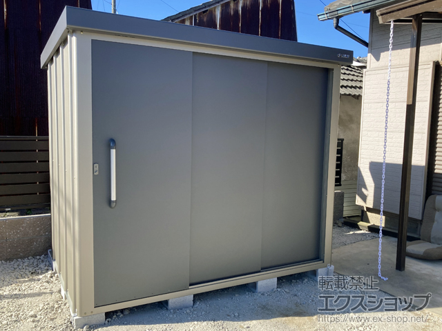 愛知県一宮市のの物置・屋外倉庫 エスケーエイト SK8-100 一般型 2200×1600×1940 SK8-100-GK 施工例