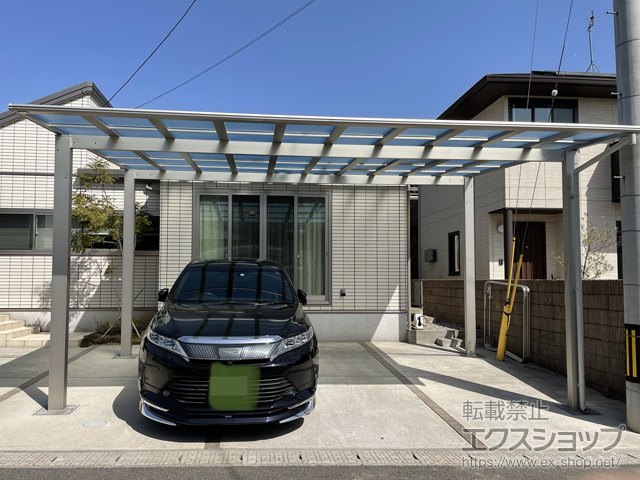 熊本県天草市ののカーポート エフルージュ ツイン FIRST 積雪〜20cm対応 施工例