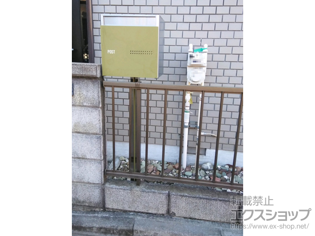 東京都小平市のの機能門柱・ポスト クティ2B 施工例