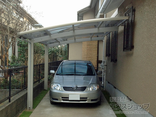千葉県我孫子市ののカーポート レイナポートグラン　積雪〜20cm対応 施工例