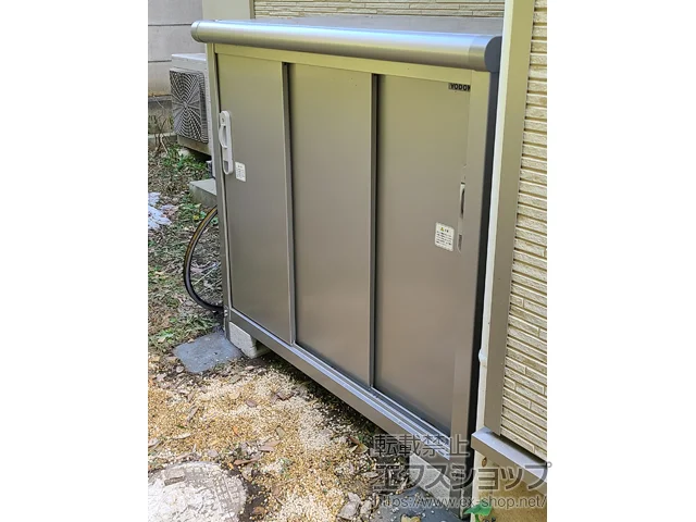 千葉県千葉市のヨドコウの物置・収納・屋外倉庫 エスモ 一般型 1200×650×1101 ESE-1206Y-SS 施工例