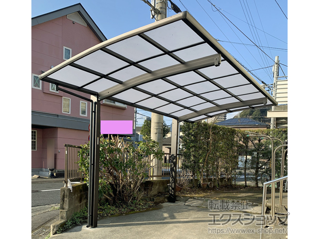 鹿児島県鹿児島市ののカーポート プレシオスポート 積雪〜20cm対応 施工例
