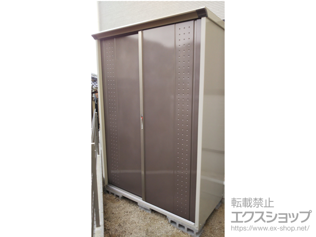 広島県広島市のの物置・屋外倉庫 グランプレステージジャンプ 1488×750×2100（GP-157H-T） GP-157H-T-CB 施工例