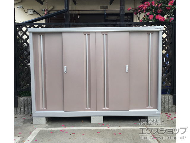 愛知県名古屋市のの物置・屋外倉庫 シンプリー 一般型 1940×515×1303 MJX-195C-P-AR 施工例
