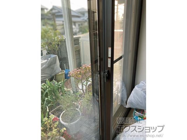 大阪府高槻市のの二重窓（内窓）、玄関ドア インプラス 引違い窓 2枚建 施工例