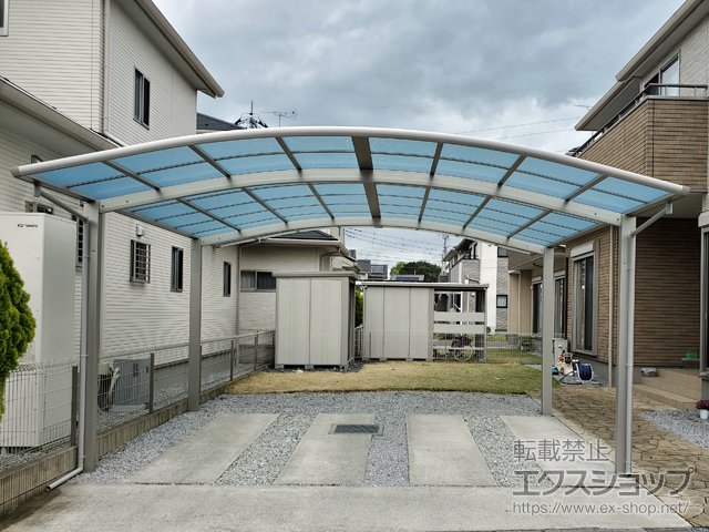 茨城県古河市ののカーポート レイナツインポートグラン　積雪〜20cm対応 施工例