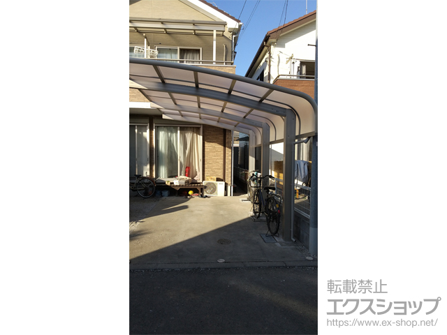 東京都あきる野市ののカーポート レイナキャップポートグラン50　積雪〜50cm対応 施工例