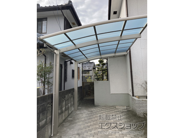 熊本県合志市ののカーポート レイナポートグラン　積雪〜20cm対応 施工例