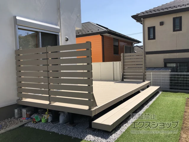 東京都町田市のYKKAPのウッドデッキ リウッドデッキ 200 施工例