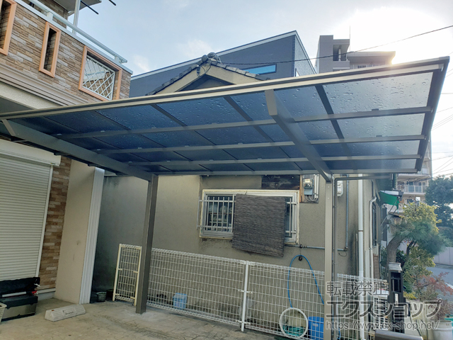 大阪府大阪市ののカーポート ソリッドポート 積雪〜20cm対応 施工例