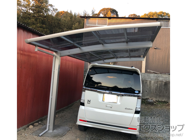 福岡県小郡市ののカーポート プレシオスポート 積雪〜20cm対応 施工例