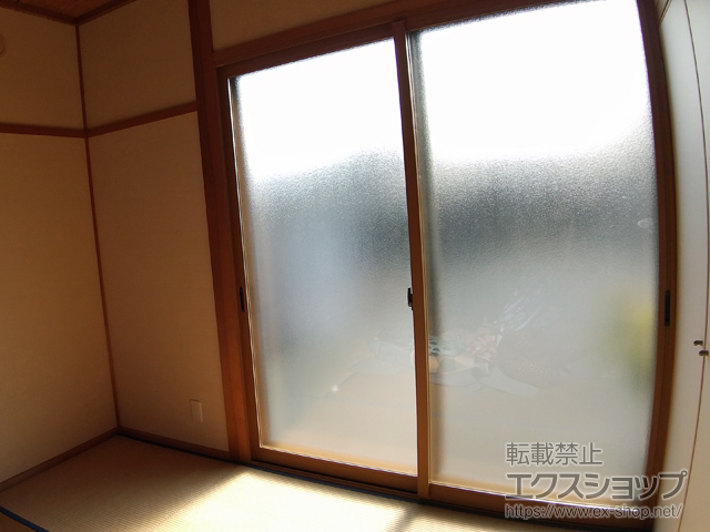 熊本県のの二重窓（内窓） プラマードU 引違い窓 2枚建 施工例