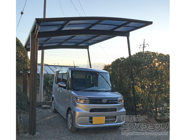 千葉県成田市ののカーポート プレシオスポート 積雪〜20cm対応 施工例