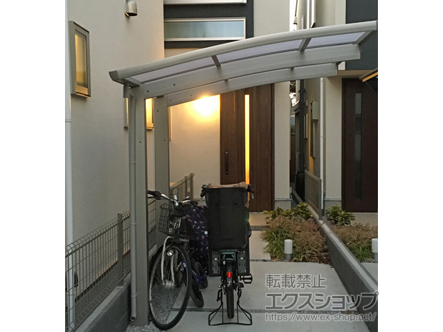 東京都練馬区ののサイクルポート・駐輪場 プレシオスポート ミニ 積雪〜20cm対応 施工例