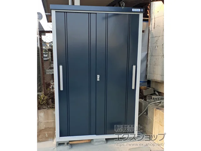 愛知県豊橋市のサンキンの物置・収納・屋外倉庫 クール COOL-1350 一般型 1300×500×1947 COOL-1350-OM 施工例