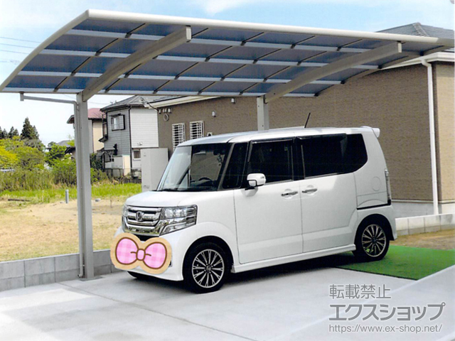 千葉県大網白里市ののカーポート プレシオスポート 積雪〜20cm対応 施工例