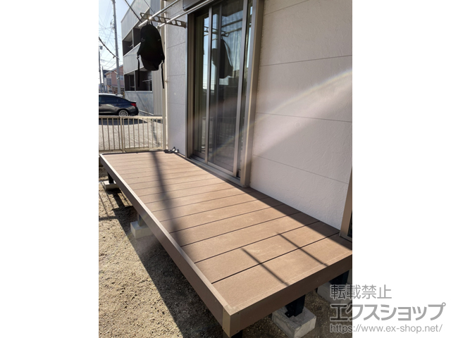 愛知県刈谷市ののウッドデッキ マージウッドデッキ 施工例